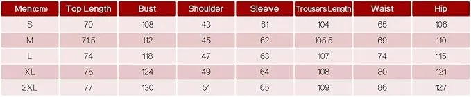 NEW Christmas Pajamas, 2 Piece Christmas Sleepwear Set Long Sleeve Clothes and Pants Christmas Pajamas Set for Men, Sz L, Retails $43