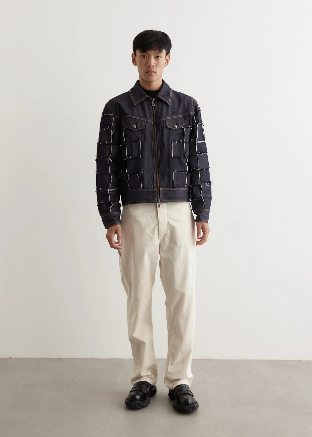 New Patchwork Denim Jacket
