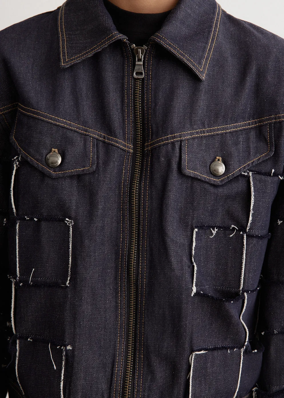 New Patchwork Denim Jacket