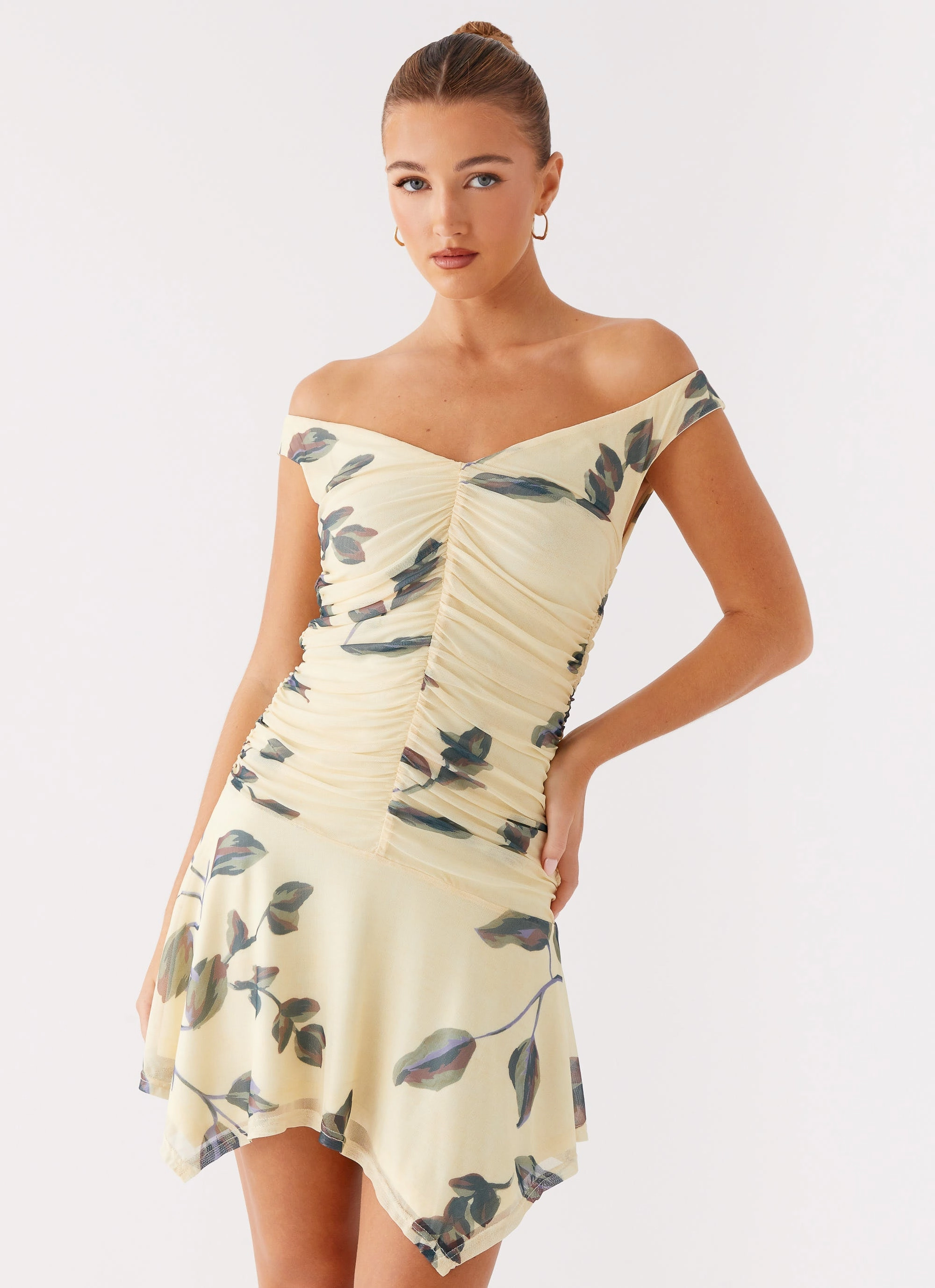 Josette Mini Dress - Buttercream Bliss Casual Style Red Carpet Look
