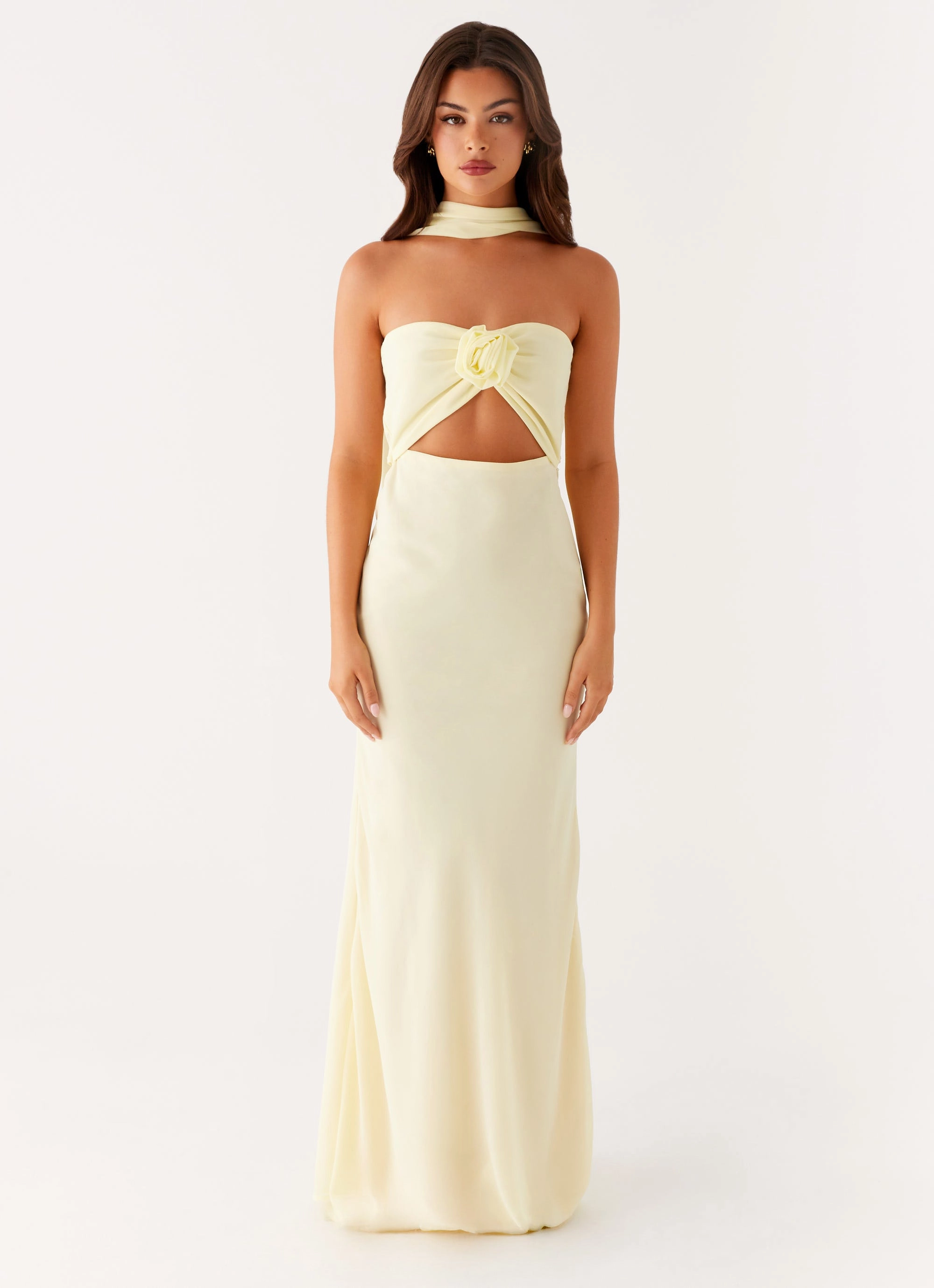 New Light Maxi Dress - Yellow Sage Glow
