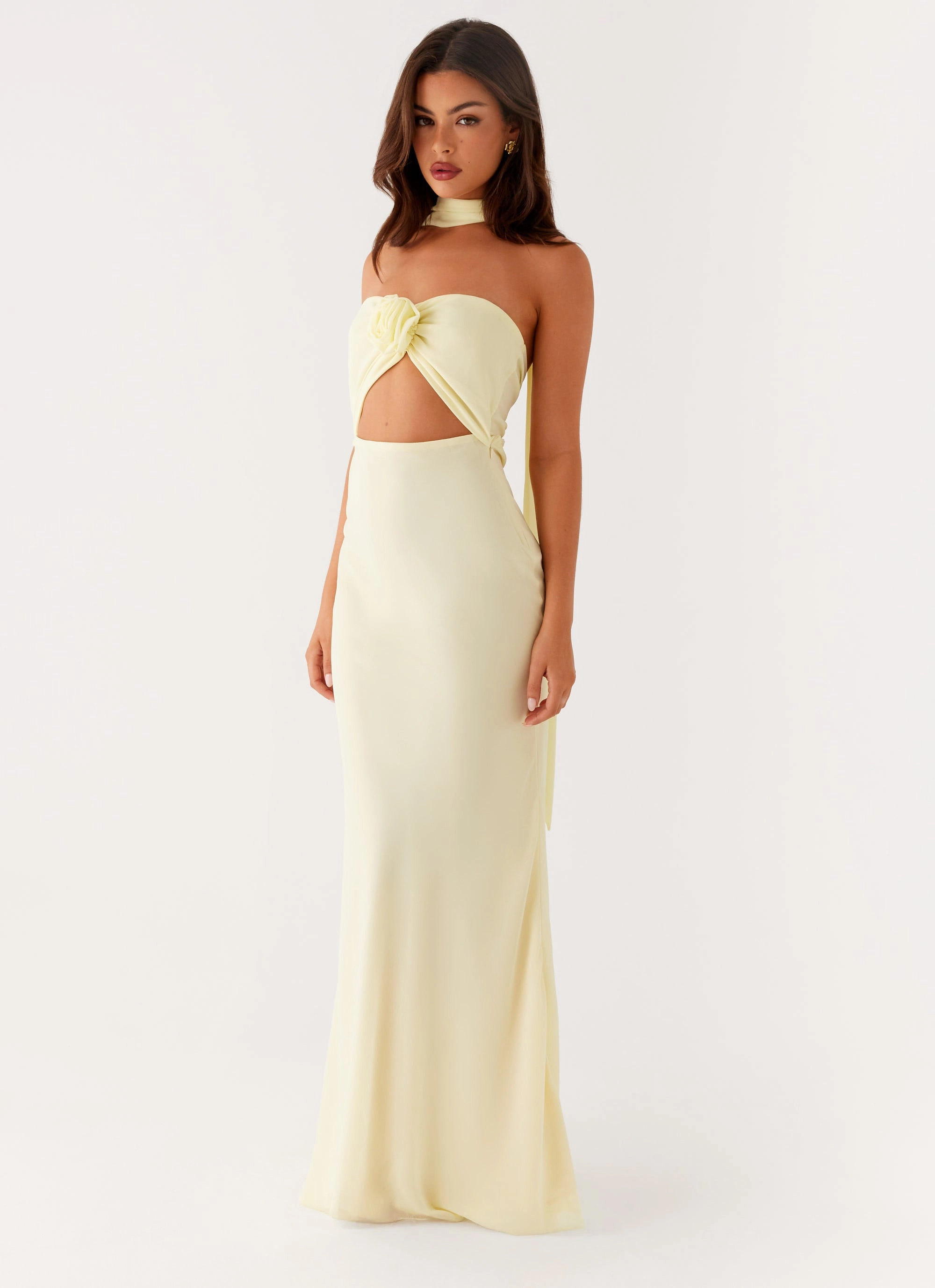 New Light Maxi Dress - Yellow Light Motion