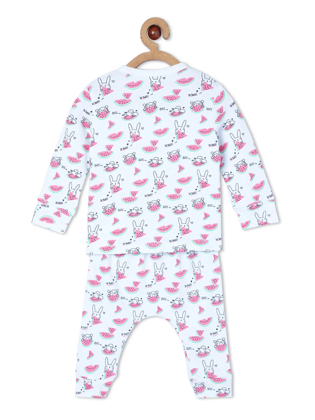 Newborn and Infant Pajama Set Combo of 2: Mango Mia-Summer Melon