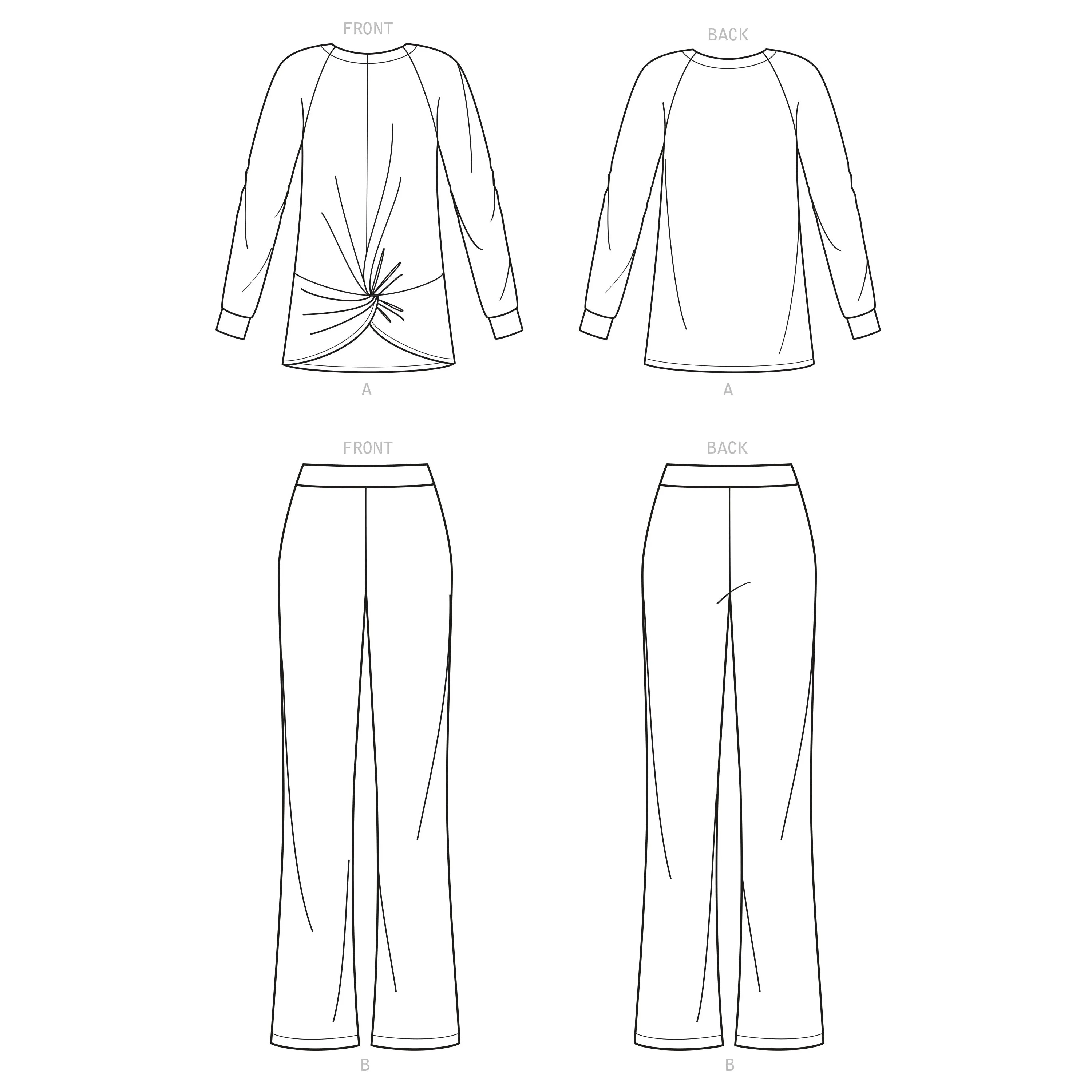 Newlook Pattern N6689 Misses' Sportswear