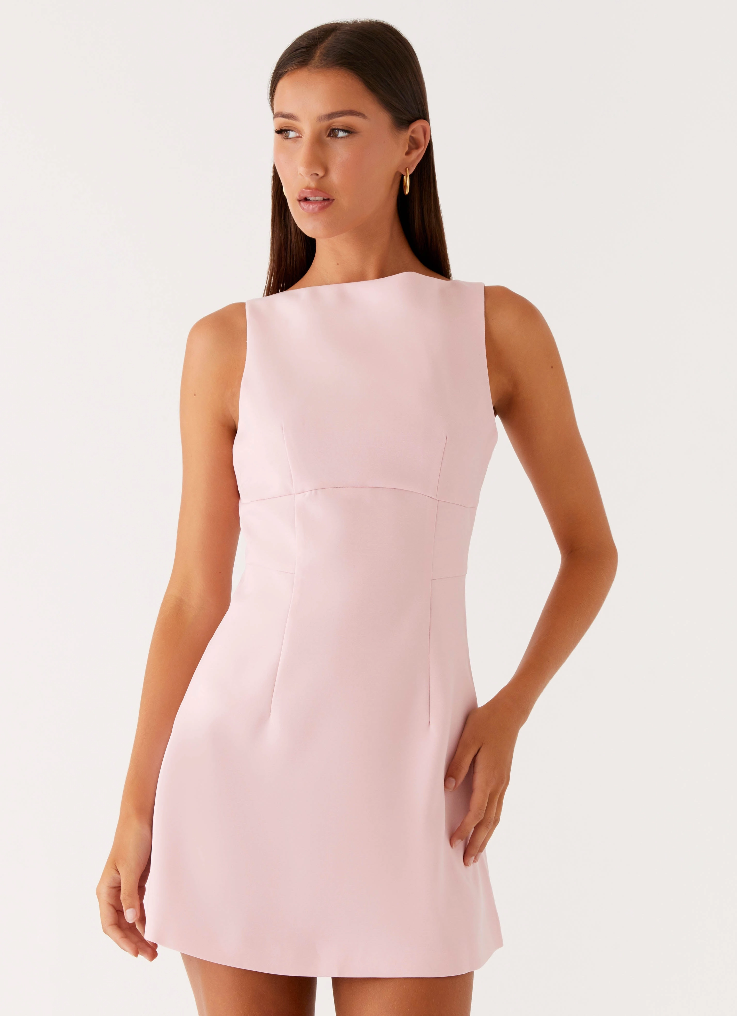 Mix-And-Match Lulita Mini Dress - Pink