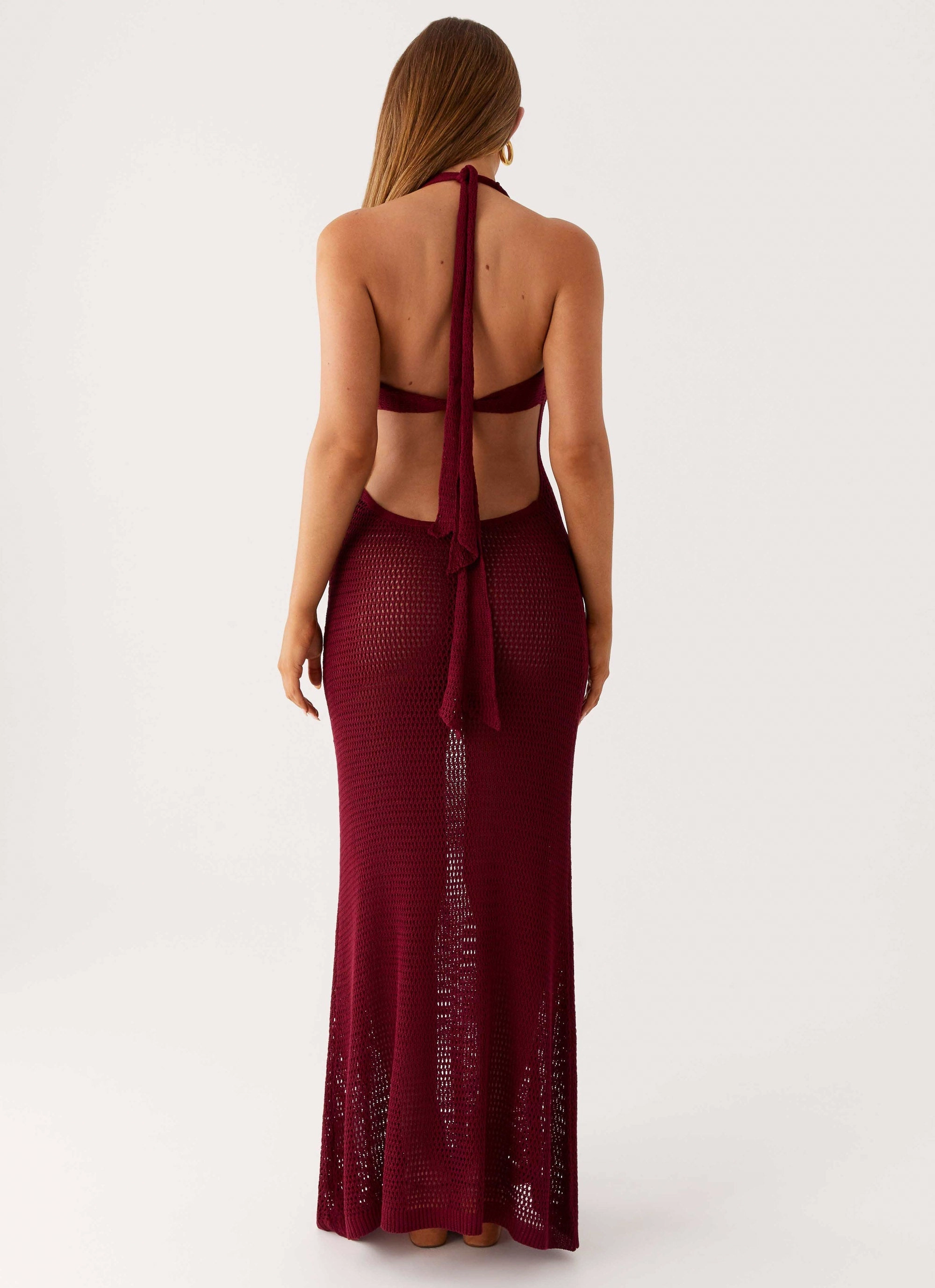 Trendy Comfort Elegant brunch outfit Moon Tide Maxi Dress - Violetta