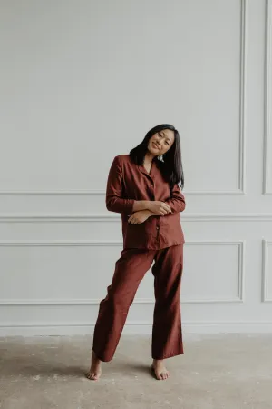Nightly Linen Pajama Set