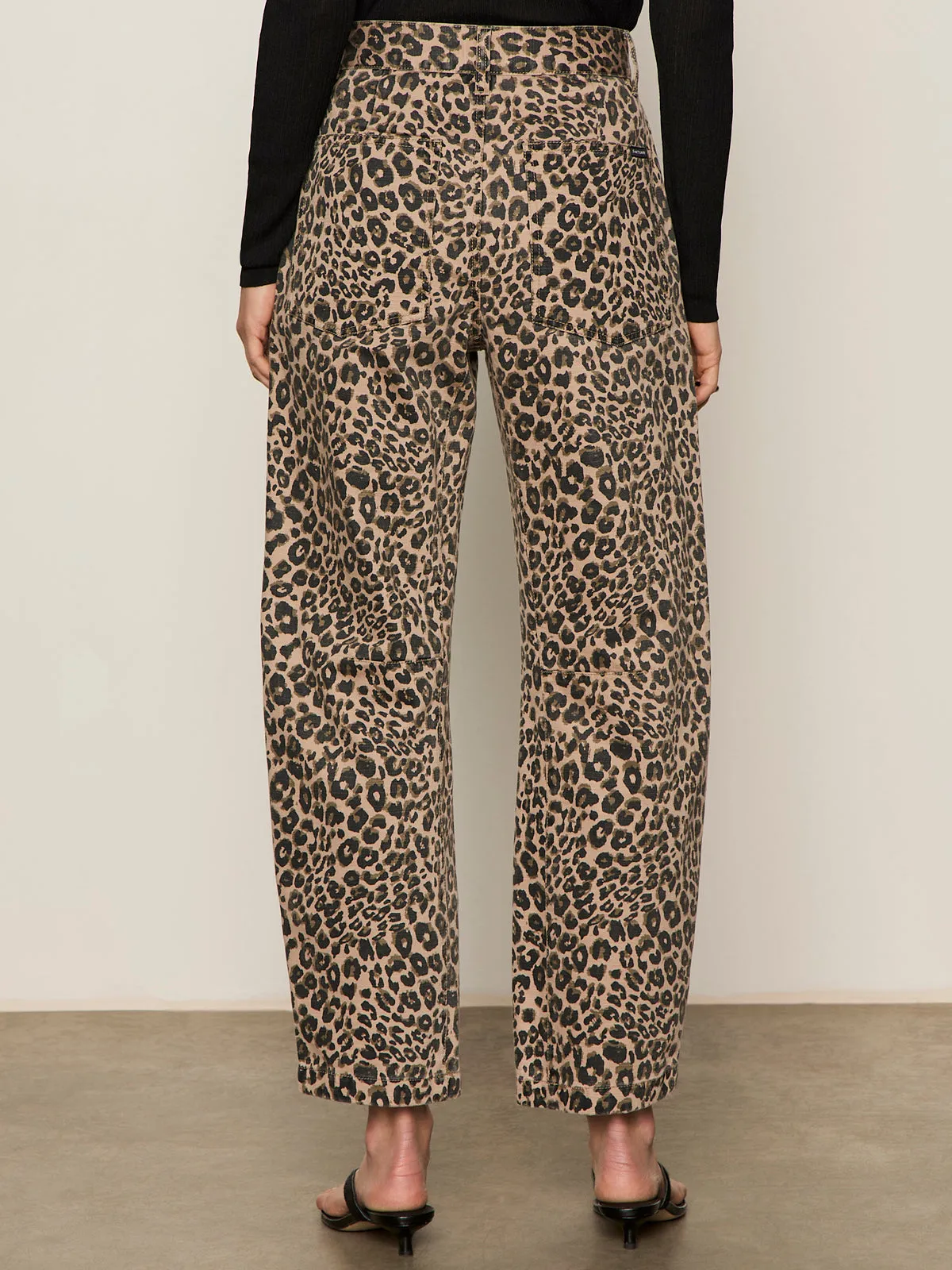 elastic waistband Boyfriend Utility Pant French Kitty