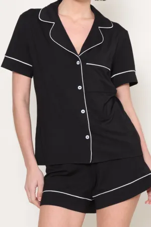 Cloud Nine Contrast Pajamas Seamless Construction Design