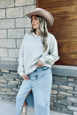 Rawhide Sweatshirt AntiPillingTreatment BreathableMeshPanel
