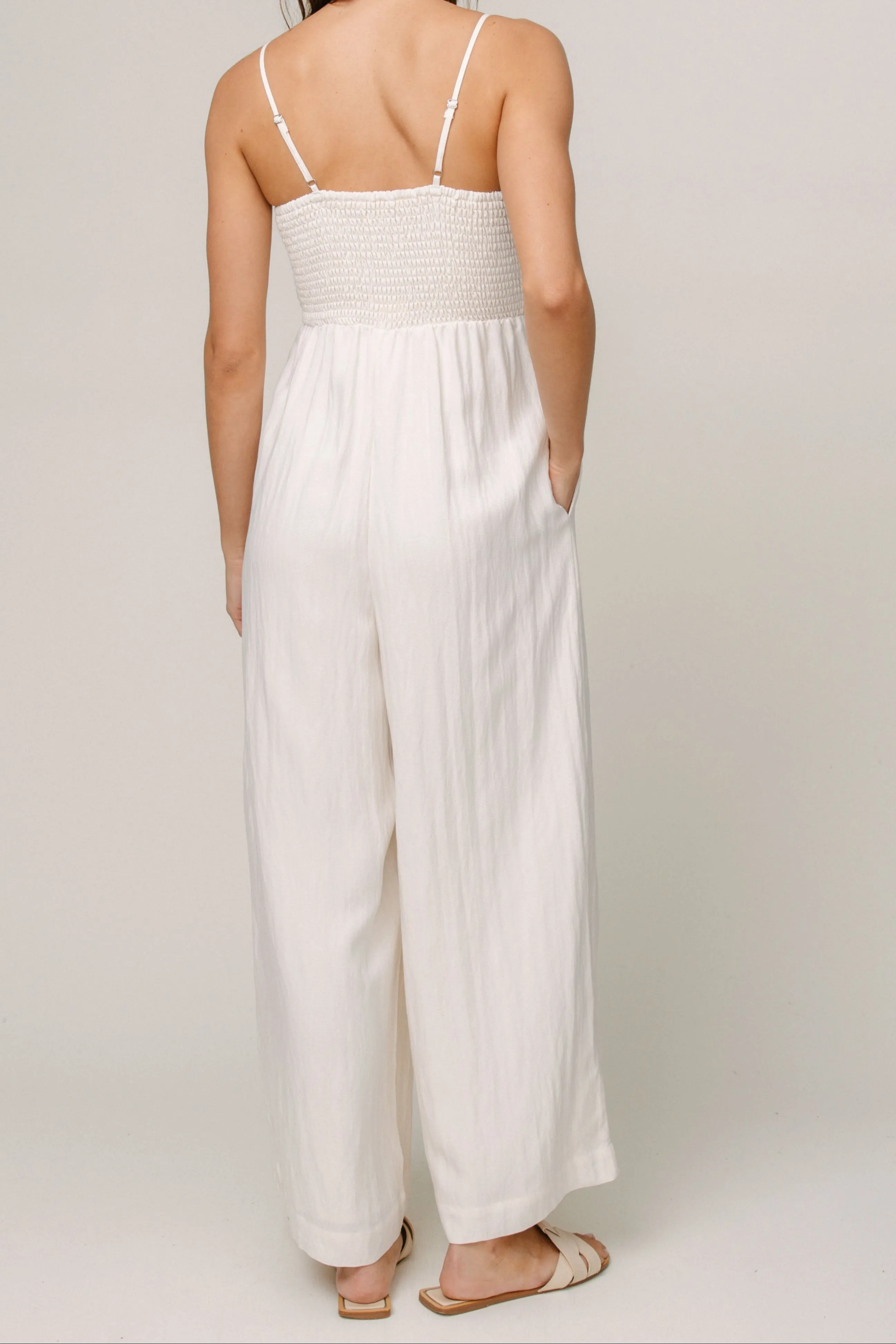 Beachside Jumpsuit Hydrophobic Threadwork All-Purpose