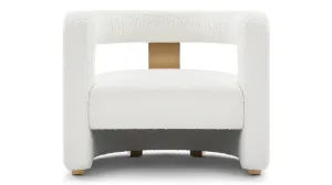 Nola - Nola Lounge Chair, Pearl Boucle