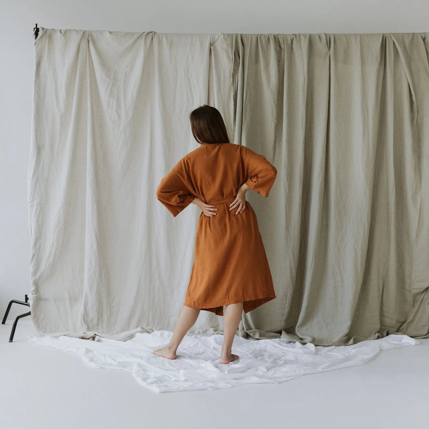Nola Robe - Terracotta, XS