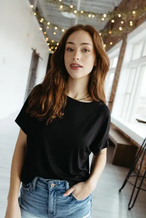 StretchableKnit Four Way Stretch Material Tried and True Tee