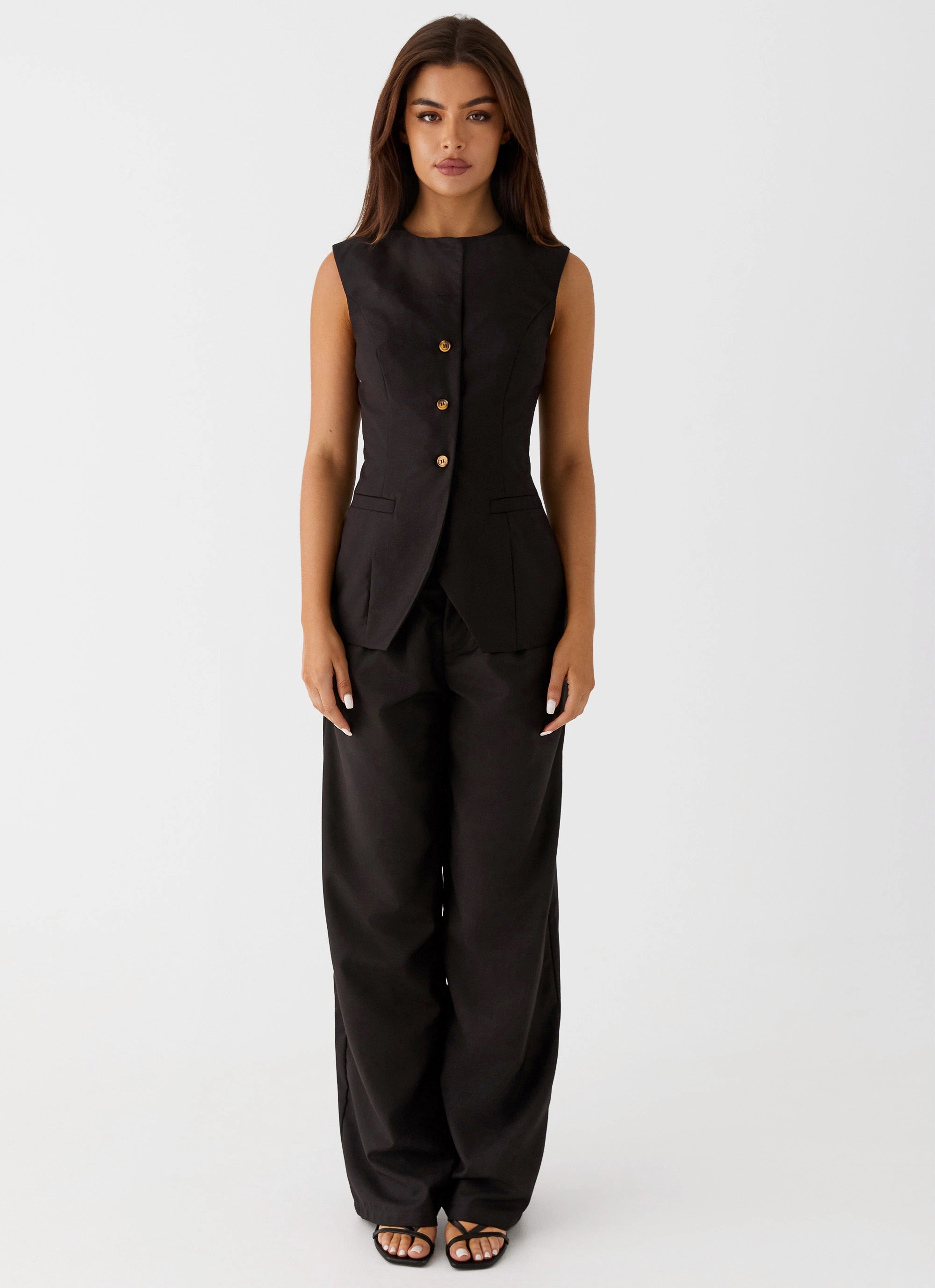 Siena Style Tailored Pants - Black Rugged Comfort Compact Packability