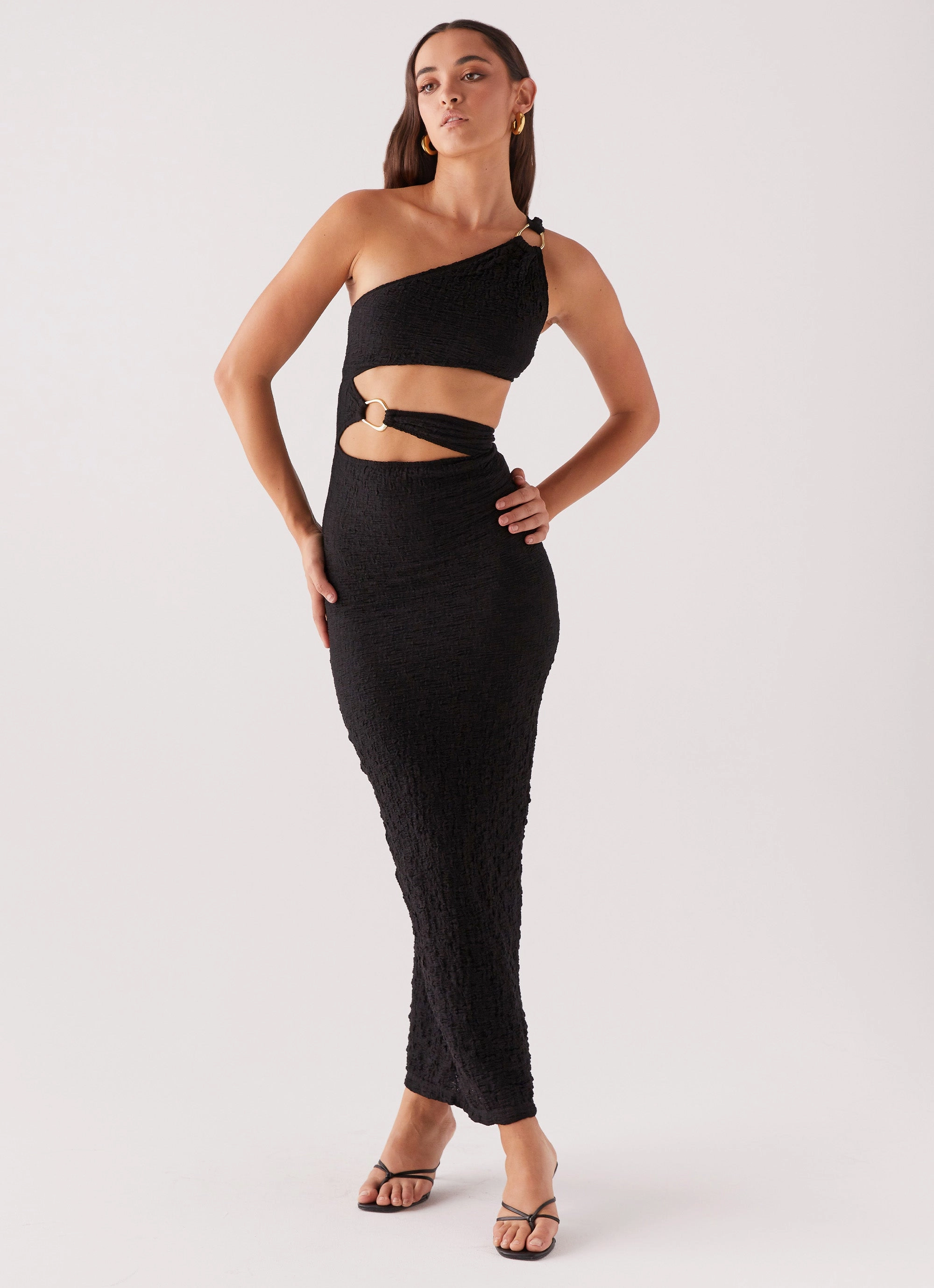 Stretch-Recovery North Haven Maxi Dress - Black
