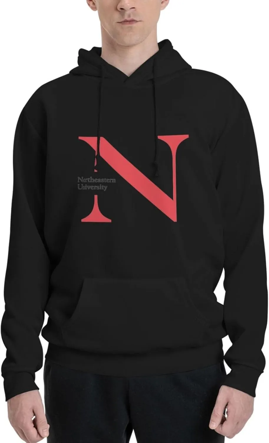 Northeastern University Unisex-Adult Fleece Hoodie Sweatshirt