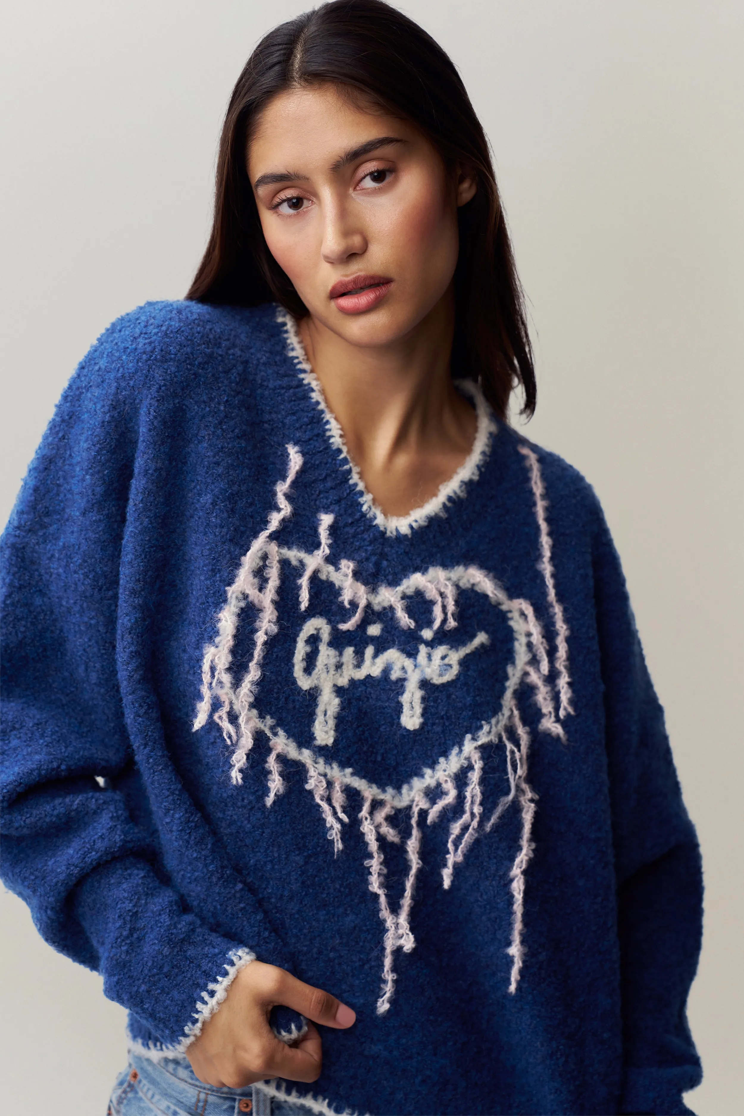 Guizio Heart Sweater Active Design