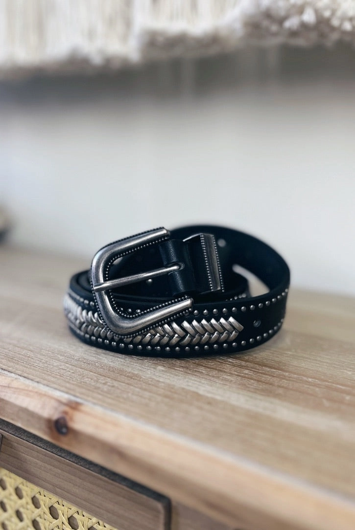 Southwest Serenity Studded Belt FlexibleSole Comfortable Style