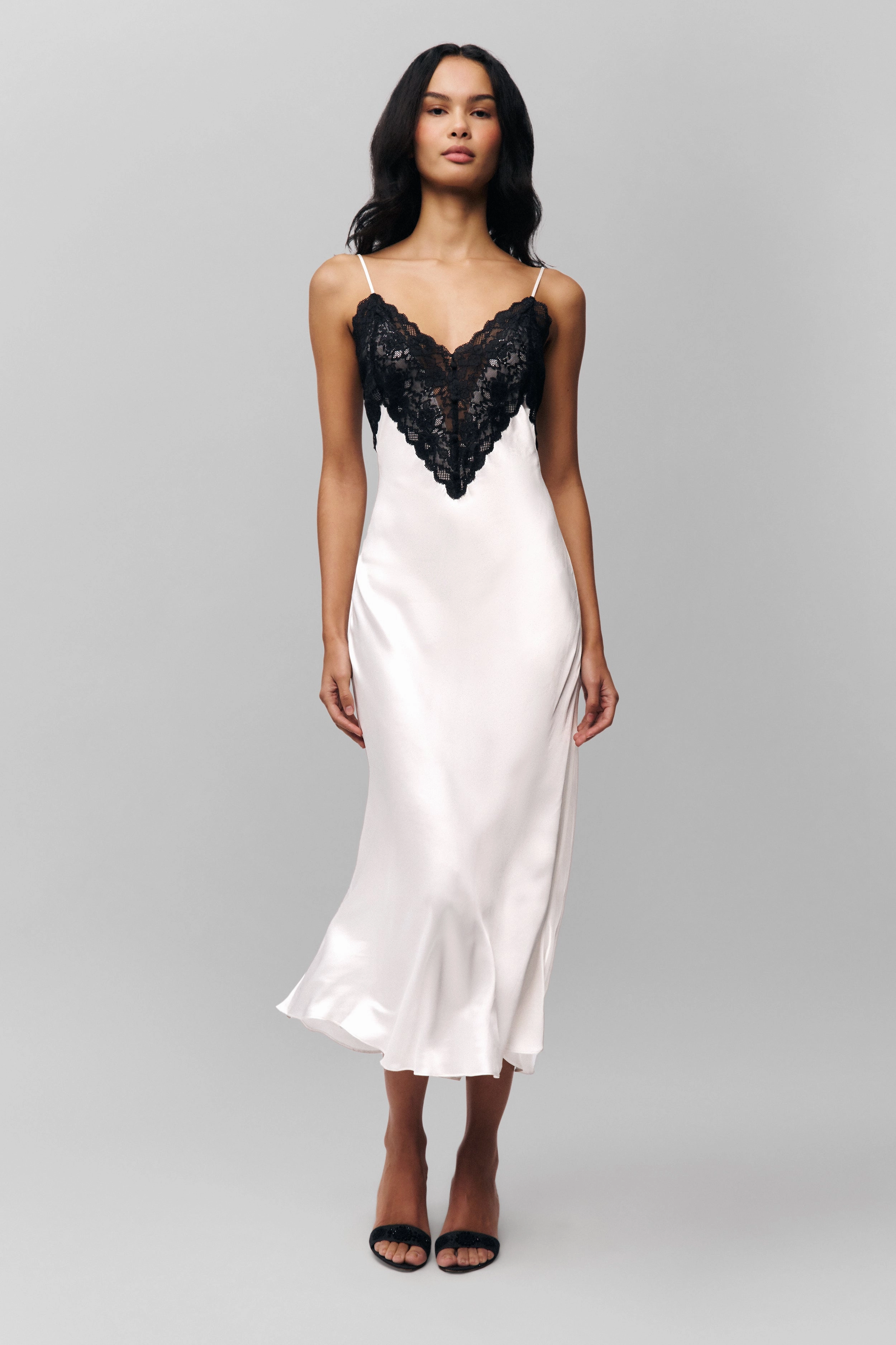 custom-fit Modern Staple Nova Slip Midi Dress