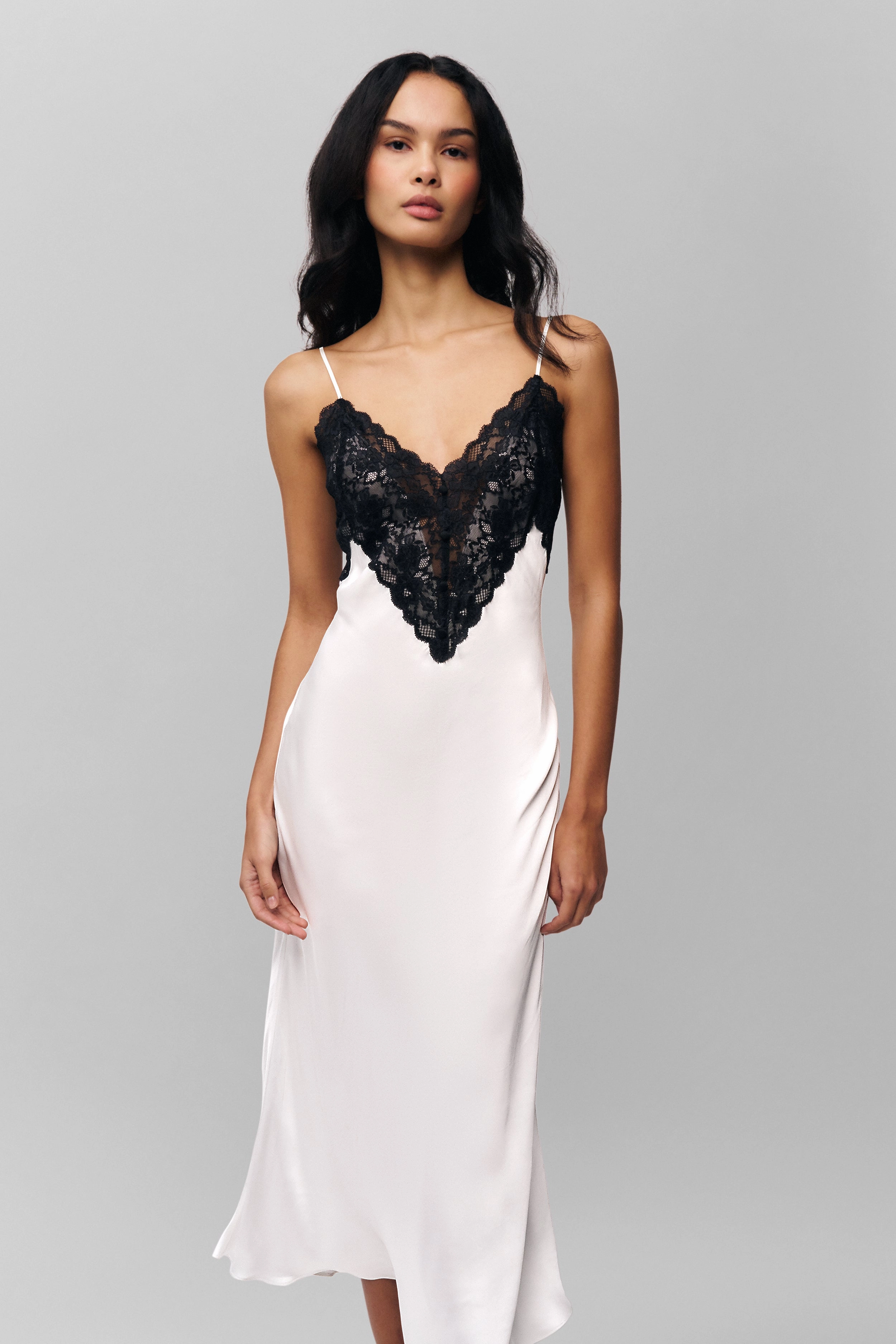 Sleek Fit Slim Shape Nova Slip Midi Dress