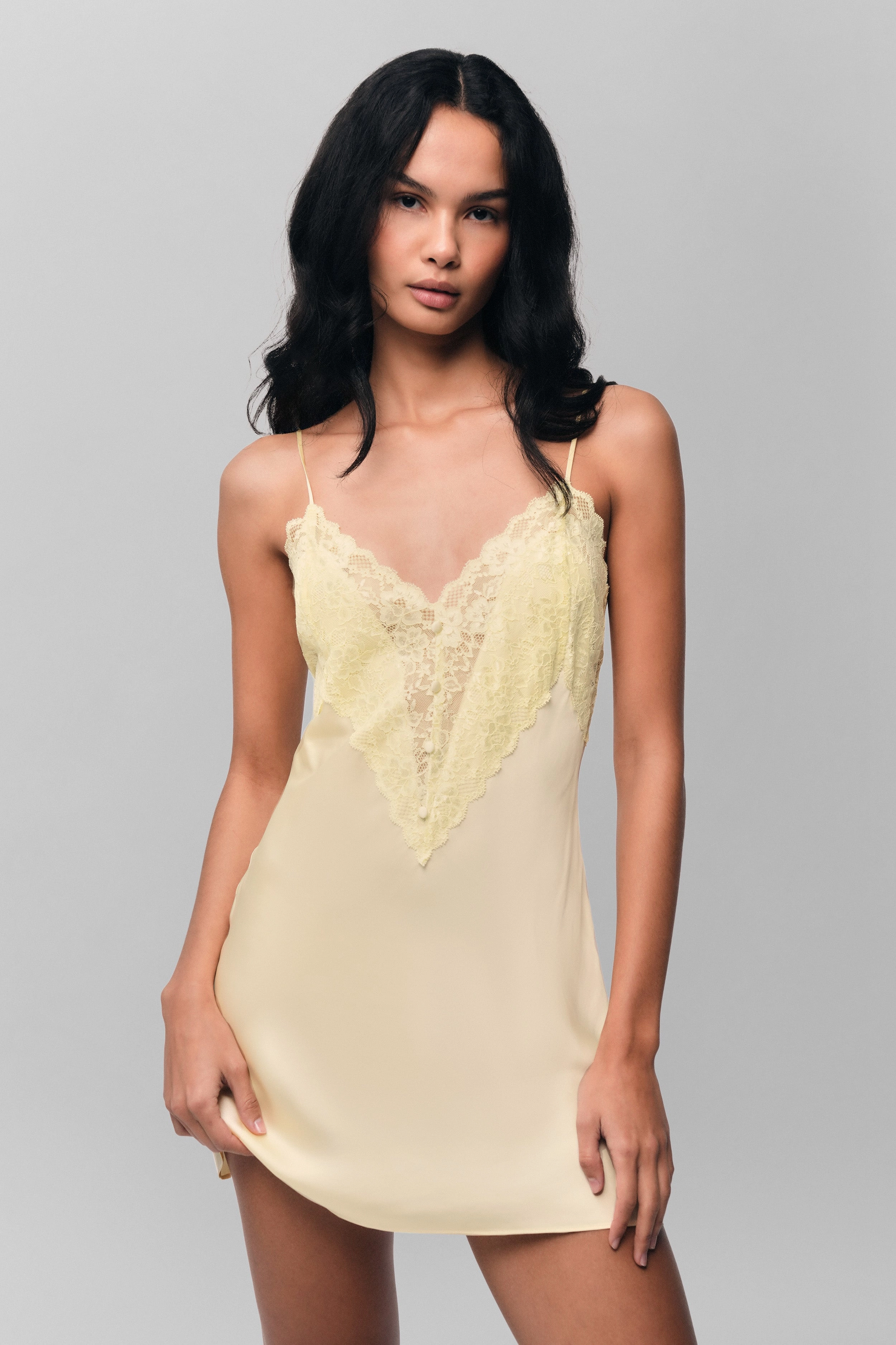 Chic Fit Wear Sleek Waist Design Fit Nova Slip Mini Dress