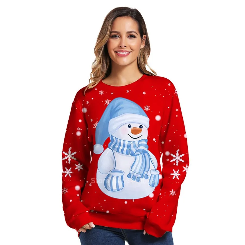 Novelty Christmas Funny Couple Sweater