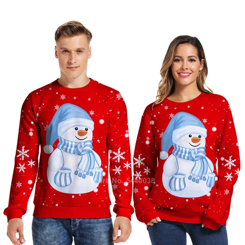 Novelty Christmas Funny Couple Sweater