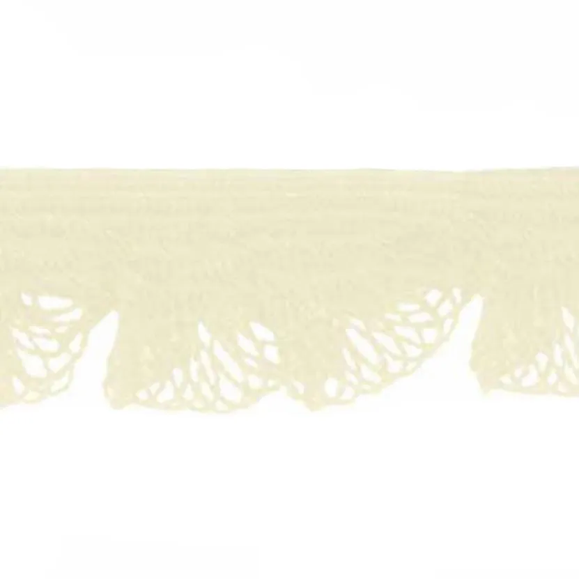 Novelty Ruffle - 14mm - By the Yard - Black