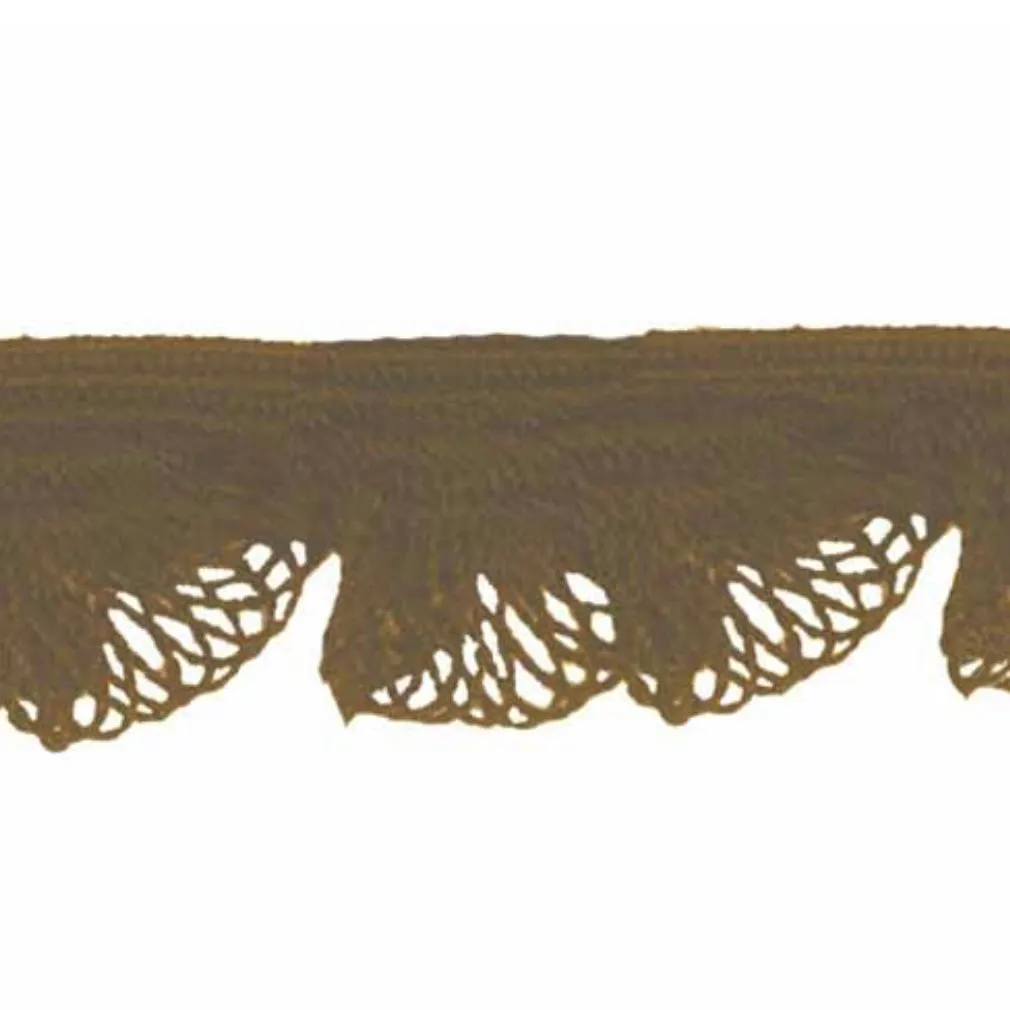 Novelty Ruffle - 14mm - By the Yard - Black