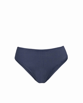 Classic Midrise Bottom In Indigo Twill Friction Reducing Fabric