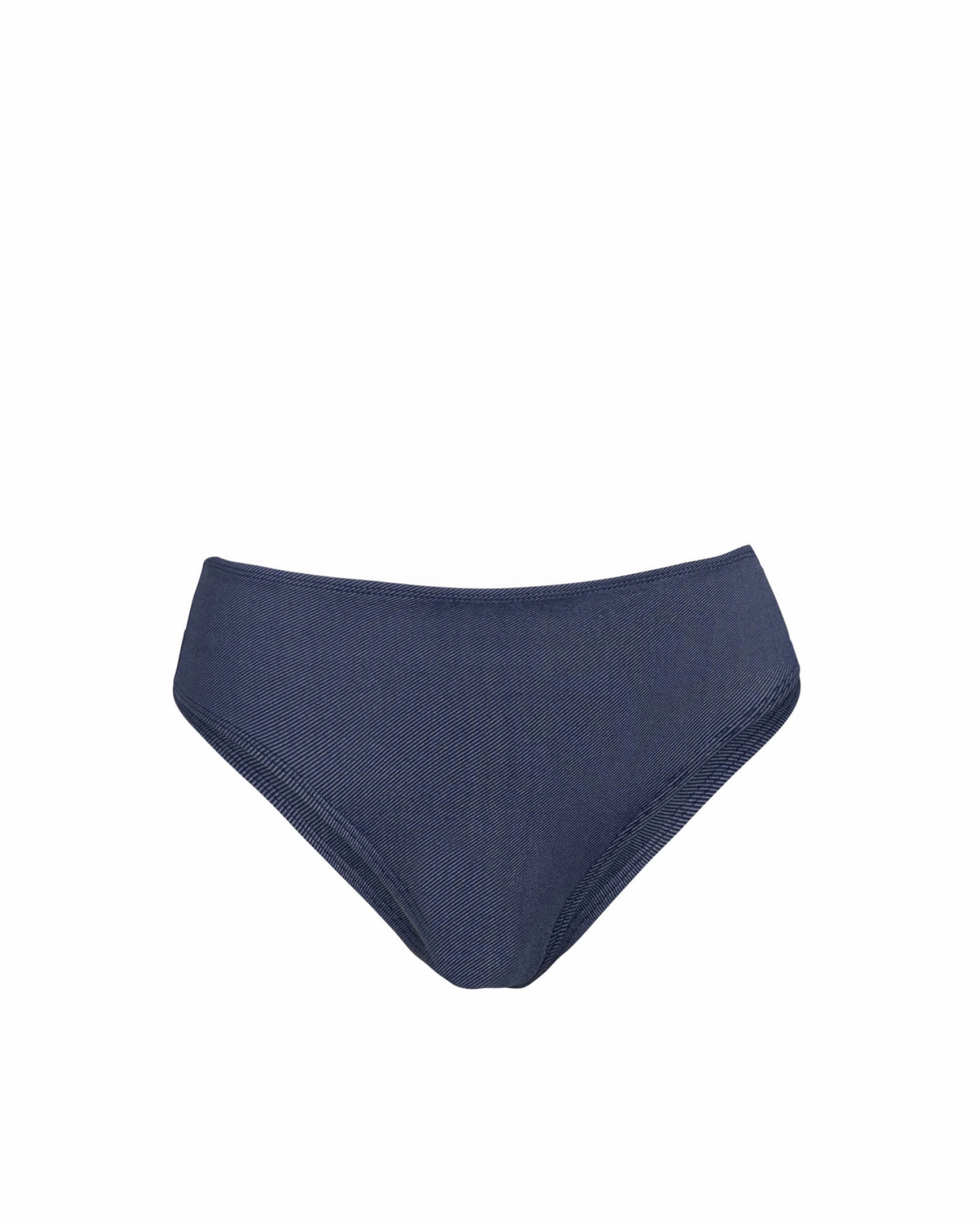 Classic Midrise Bottom In Indigo Twill Festival wear