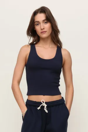 Blondie Structured Rib Tank Basic Tank