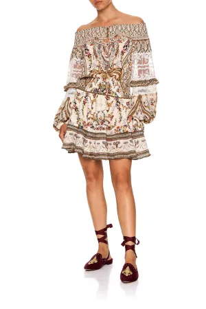 OFF SHOULDER SHORT DRESS OLYMPE ODE