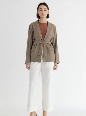 Olena Jacket Taupe Transitional Layer