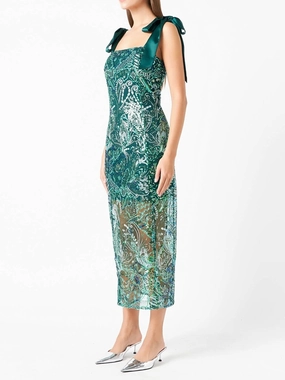 Olivia Sequin Dress Fresh Color All Time