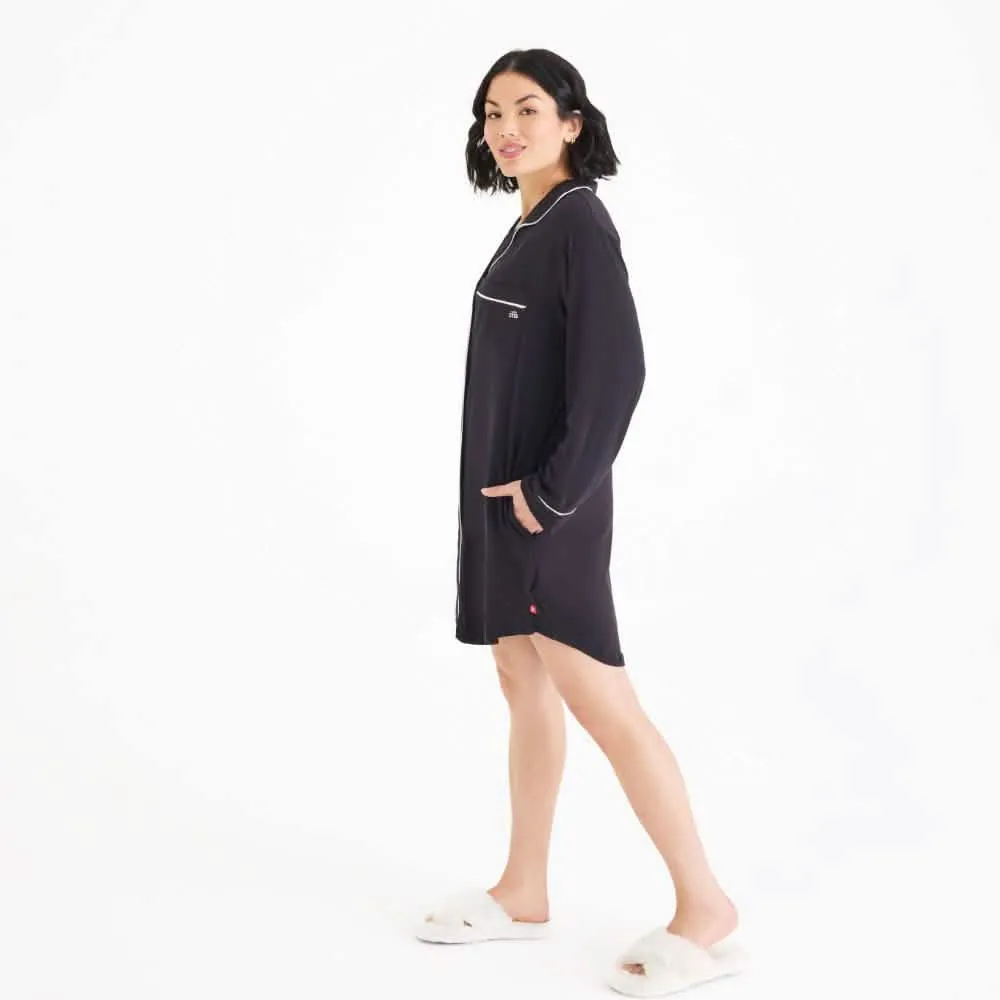 onyx modal magnetic classic with a twist sleep shirt