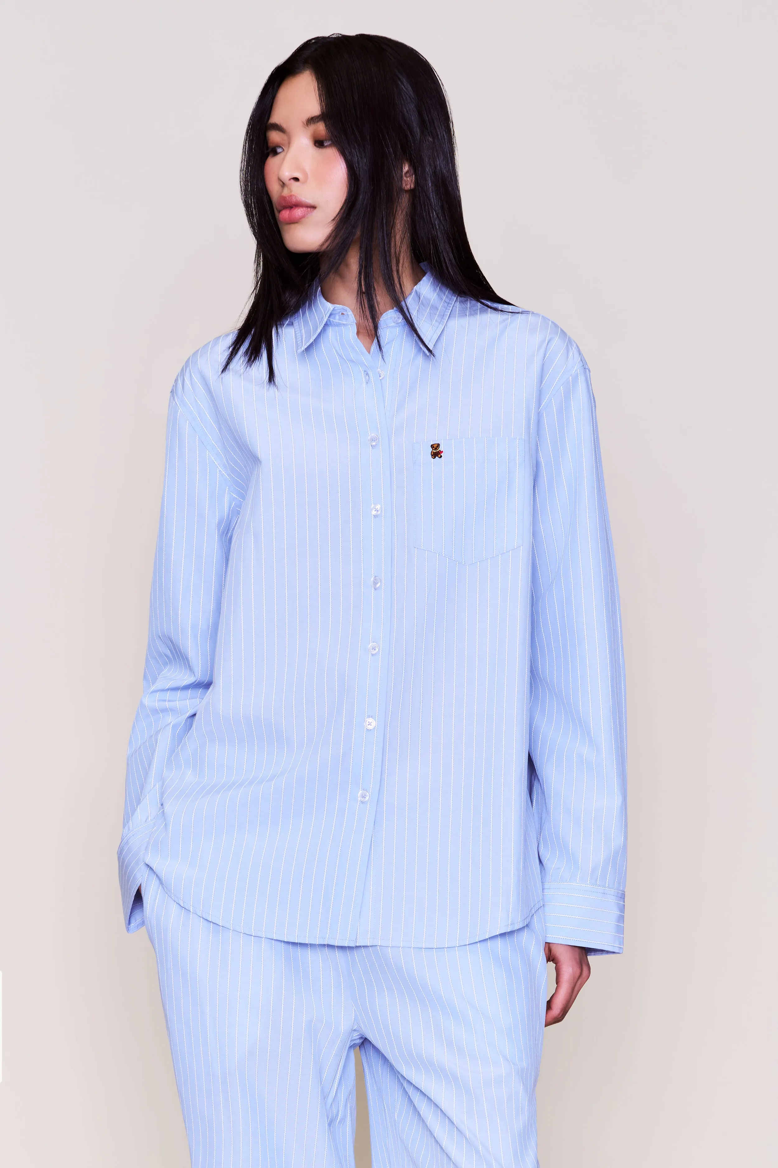 Airflow Ventilation AntiBacterial Coating Oona Buttondown