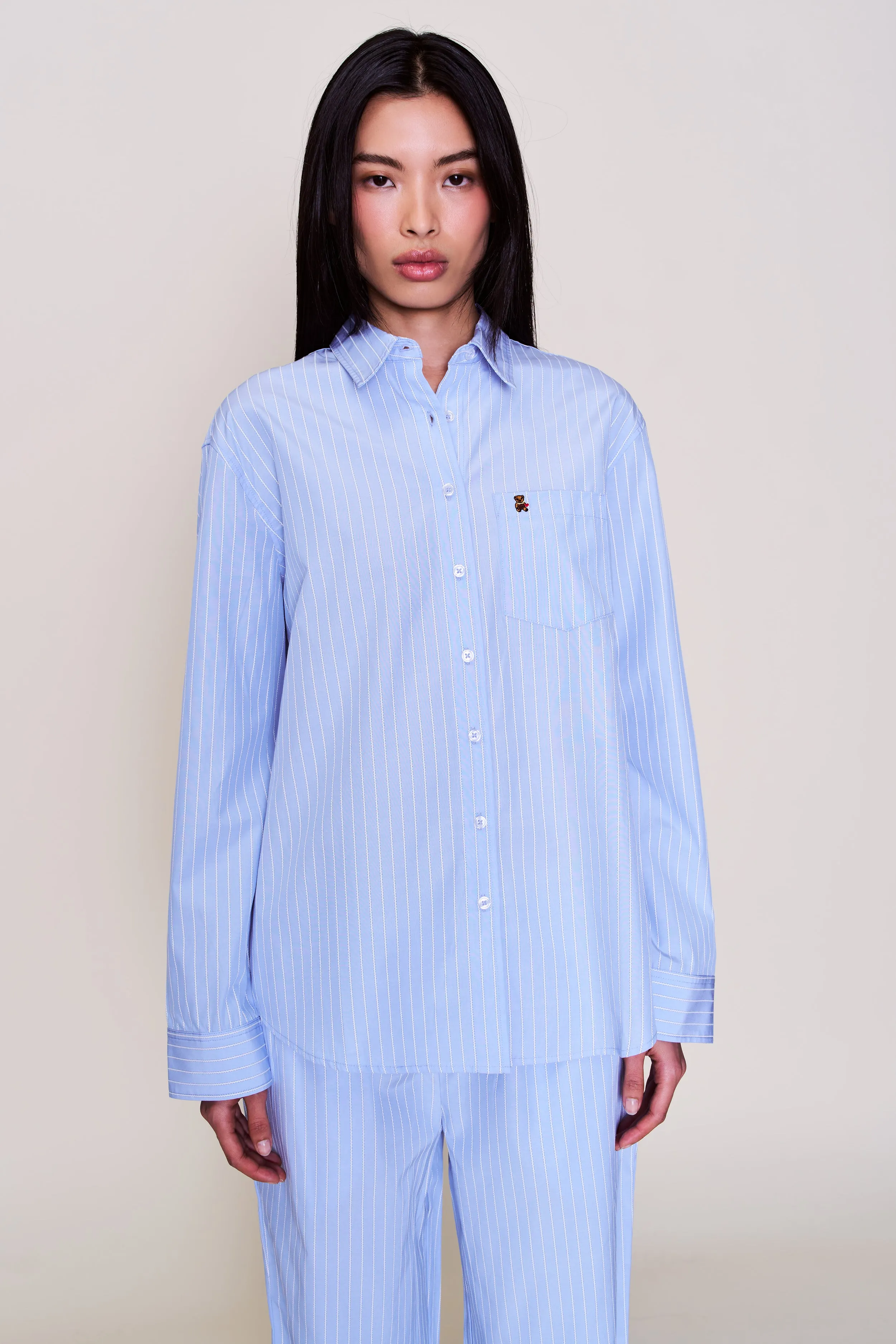 LongLastingDurability StretchMaterial Oona Buttondown