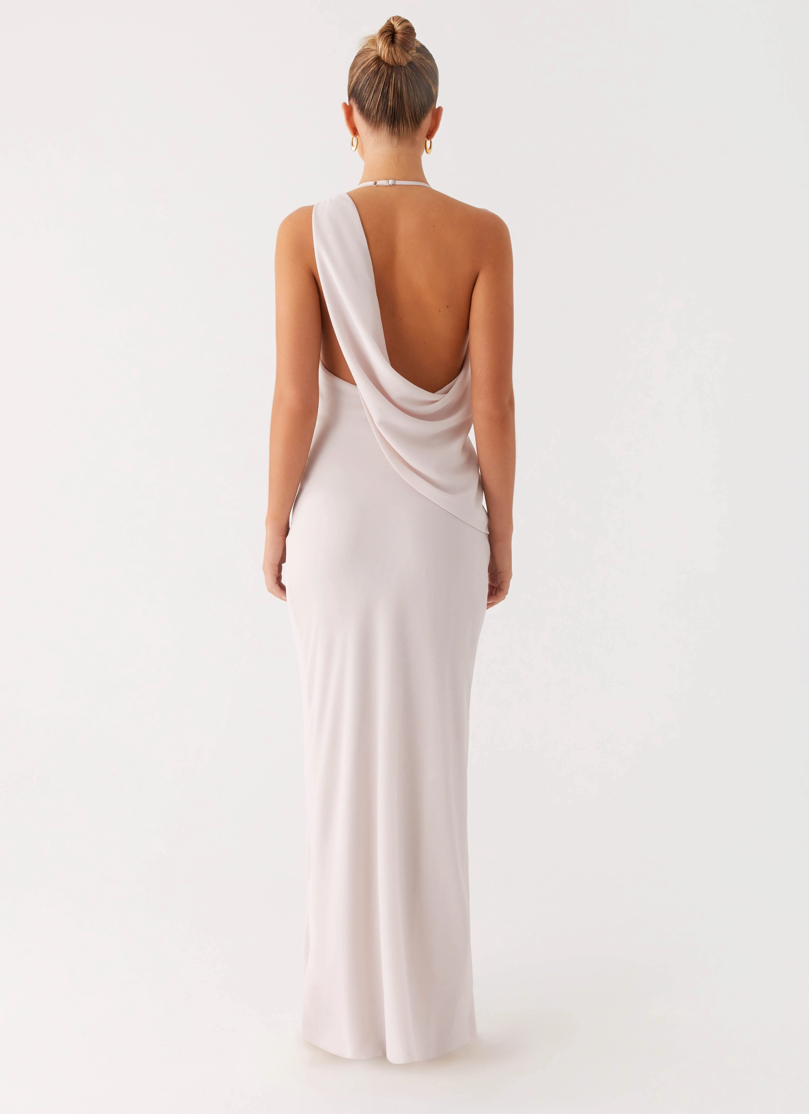Calm Fit Olive Fresh Opal Glow Maxi Dress - Off White