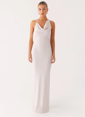 Winter Proof Opal Glow Maxi Dress - Off White