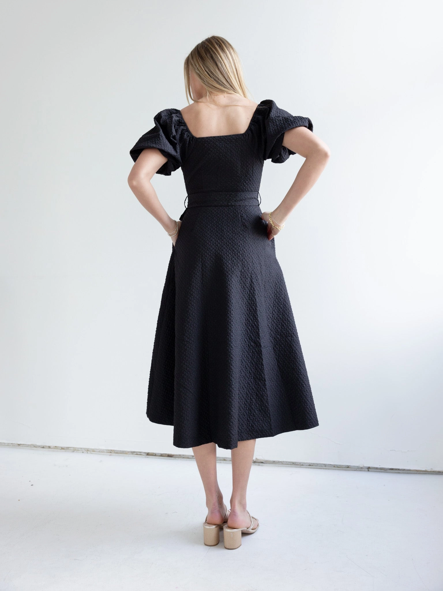 Camille Midi Dress Timeless Line Grace Base