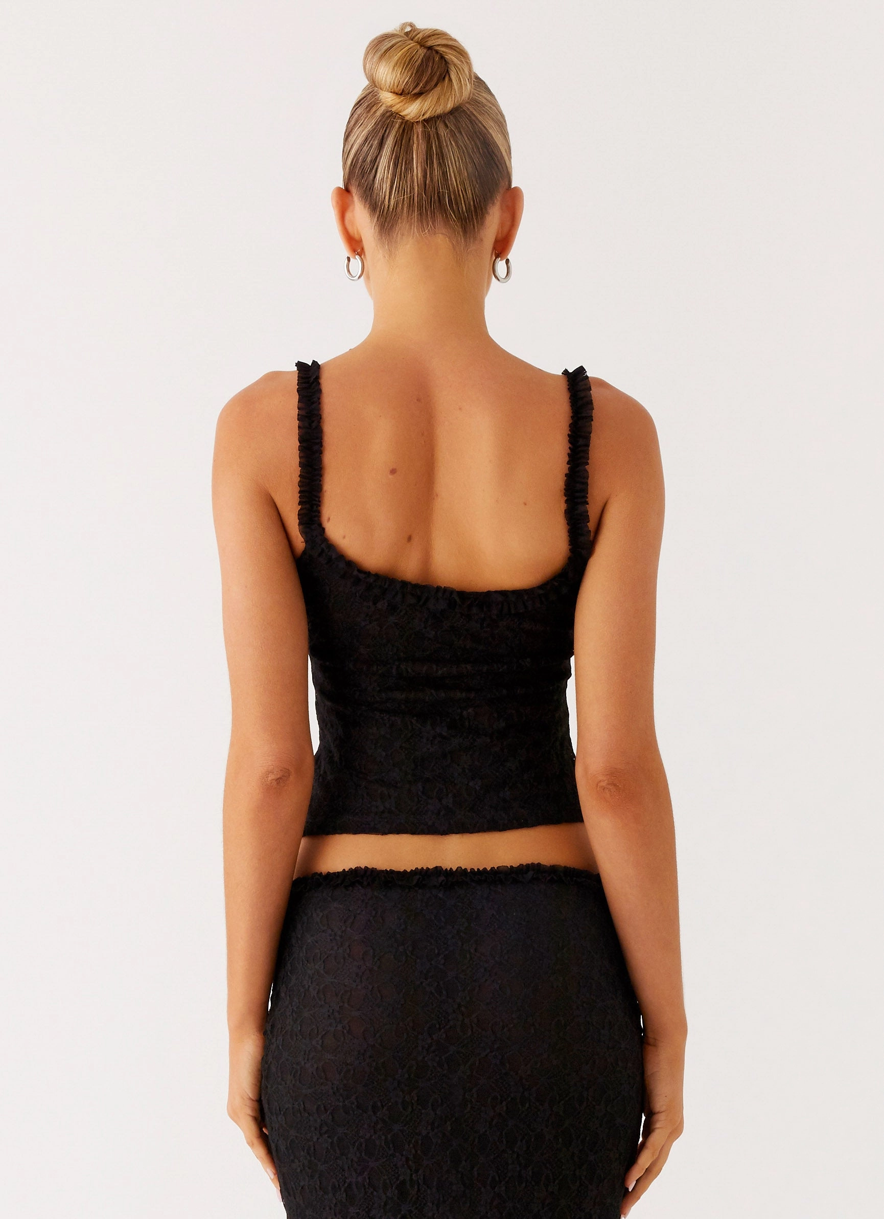 AthleisureReady Eco Friendly Blend Ophira Cami Top - Black