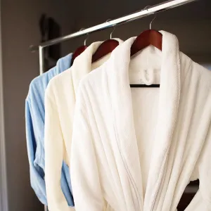 Organic Cotton Terry & Velour Bath Robe [GOTS Certified]