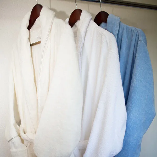 Organic Cotton Terry & Velour Bath Robe [GOTS Certified]