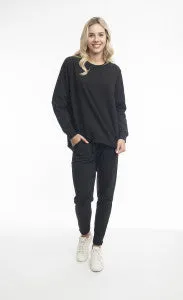 Orientique French Terry Pants (Black or Navy)