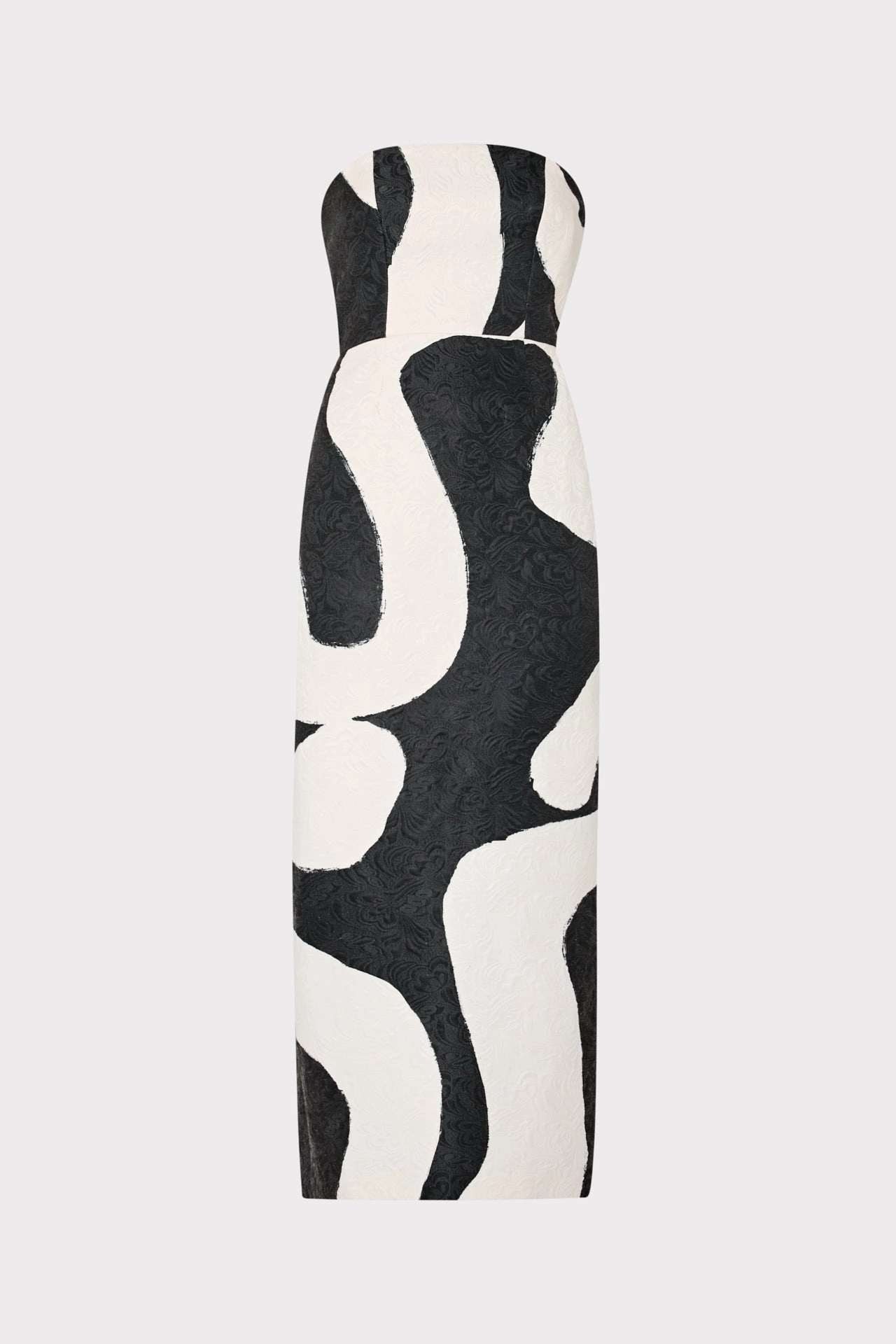 Orion Ink Swirl Dress Subtle pattern