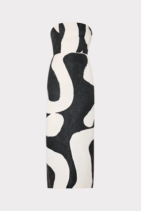 Orion Ink Swirl Dress Chilly Wear