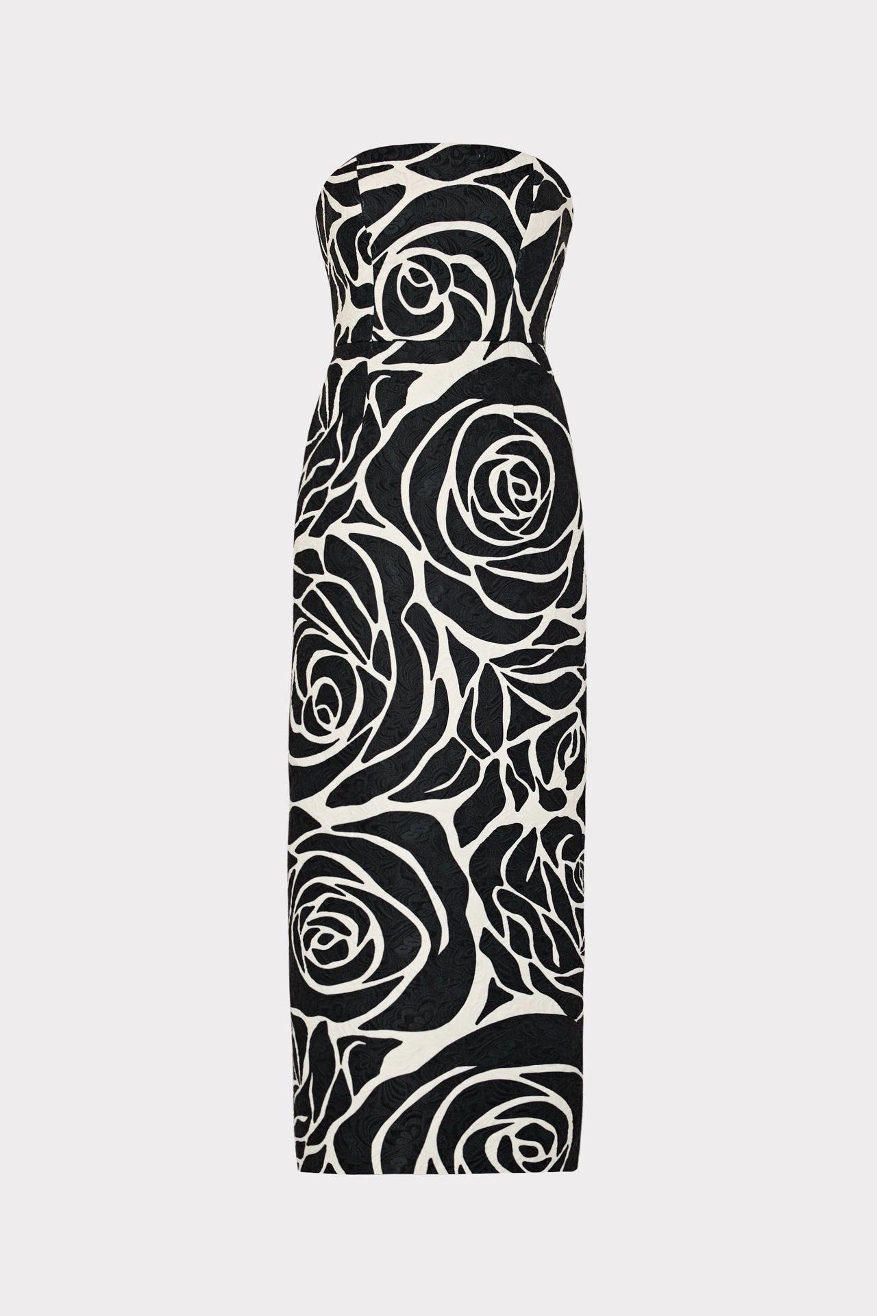 Smart Lines Motion Light Orion Rose Jacquard Dress