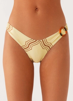 Holiday Outfit Oudre Bikini Bottoms - Tidal Print